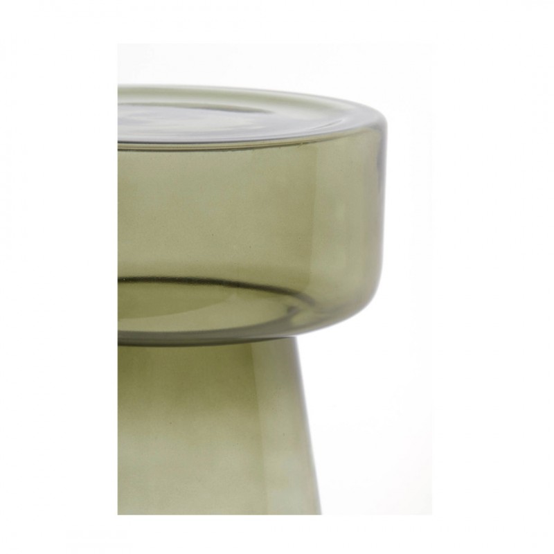 SIDE TABLE DKW GLASS OLIVE - CAFE, SIDE TABLES